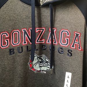 New Gonzaga University Bulldogs Hoodie Sweatshirt